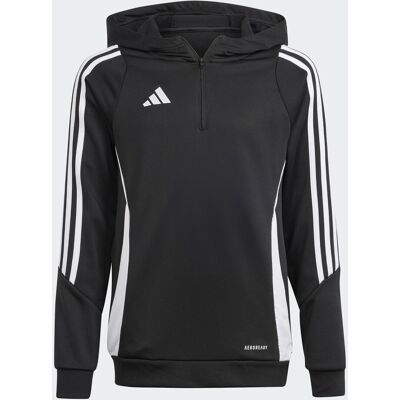 Adidas Sudadera de niños con capucha Tiro 24 . (8 años) Negro / Blanco Adidas Sudadera de niños con capucha Tiro 24 . (8 años) Negro / Blanco