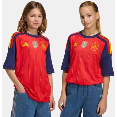 Adidas Camiseta de niños 1ª equipación España 2 Estrellas . (12 años) Rojo / Azul marino Adidas Camiseta de niños 1ª equipación España 2 Estrellas . (12 años) Rojo / Azul marino