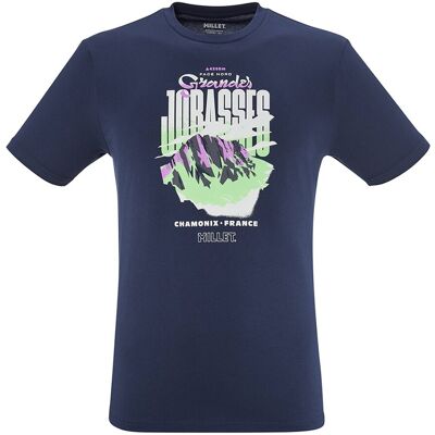 Millet Camiseta de Hombre CIMAÏ SUMMIT TS SS M . (XL) Azul marino Millet Camiseta de Hombre CIMAÏ SUMMIT TS SS M . (XL) Azul marino