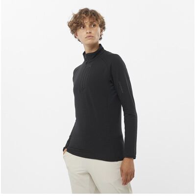 Salomon Forro polar de mujer Essential Lightwarm . (M) Negro Salomon Forro polar de mujer Essential Lightwarm . (M) Negro