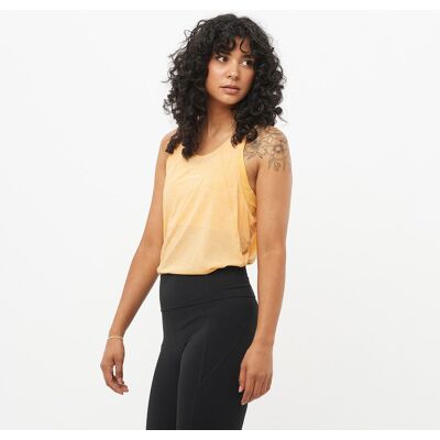 Salomon Camiseta sin mangas de mujer SHKout AIR . (XS) Naranja Salomon Camiseta sin mangas de mujer SHKout AIR . (XS) Naranja