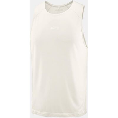 Salomon Camiseta sin mangas para hombre SHKout CORE TANK M . (XXL) Blanco Salomon Camiseta sin mangas para hombre SHKout CORE TANK M . (XXL) Blanco