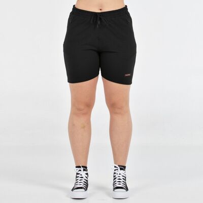 John Smith Pantalón Corto Mujer REBOLLAR NEGRO . (38) Negro John Smith Pantalón Corto Mujer REBOLLAR NEGRO . (38) Negro