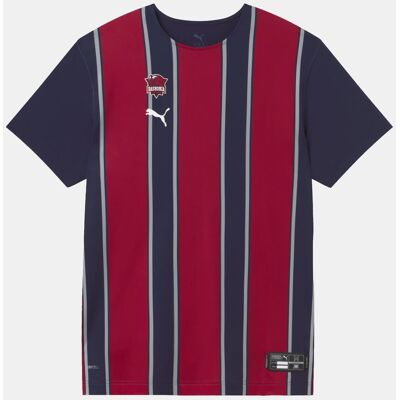 Puma Camiseta de fútbol de Hombre Baskonia SS Shooting Shirt Jr . (13-14 años) Azul Puma Camiseta de fútbol de Hombre Baskonia SS Shooting Shirt Jr . (13-14 años) Azul