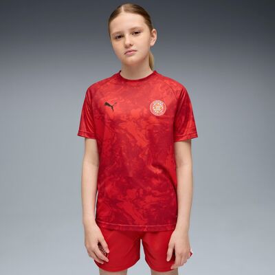 Puma Camiseta de fútbol de Hombre GFC Warm Up Jersey Jr . (13-14 años) Rojo Puma Camiseta de fútbol de Hombre GFC Warm Up Jersey Jr . (13-14 años) Rojo