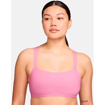 Nike Top de mujer W Nk DF Zenvy Strappy Bra . (XS) Rojo Nike Top de mujer W Nk DF Zenvy Strappy Bra . (XS) Rojo