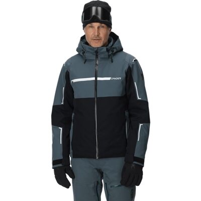 Spyder Chaqueta de esquí de hombre Titan . (XL) Negro / Grafito Spyder Chaqueta de esquí de hombre Titan . (XL) Negro / Grafito