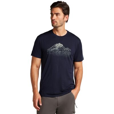 Icebreaker Camiseta Hombre M Mer 150 Tech Lite SS T Ris Light . Azul marino Icebreaker Camiseta Hombre M Mer 150 Tech Lite SS T Ris Light . Azul marino
