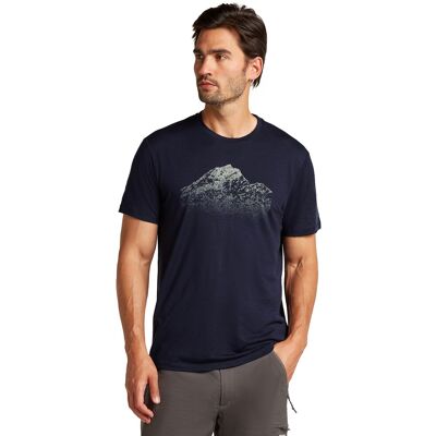 Icebreaker Camiseta Hombre M Mer 150 Tech Lite SS T Ris Light . Azul marino Icebreaker Camiseta Hombre M Mer 150 Tech Lite SS T Ris Light . Azul marino