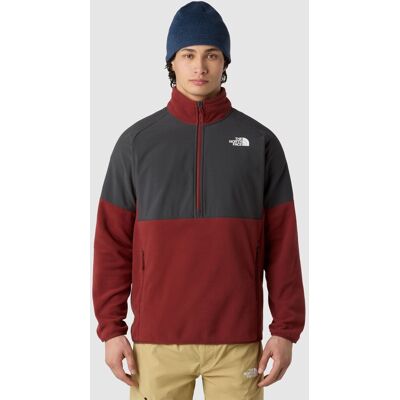 The North Face Forro polar de peso grueso con media cremallera de hombre Glacier . (S) Marrón The North Face Forro polar de peso grueso con media cremallera de hombre Glacier . (S) Marrón