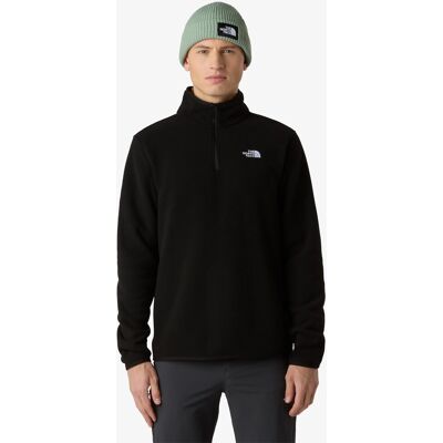 The North Face Forro polar con cremallera de 1-4 de hombre Glacier . (XXL) Negro The North Face Forro polar con cremallera de 1-4 de hombre Glacier . (XXL) Negro