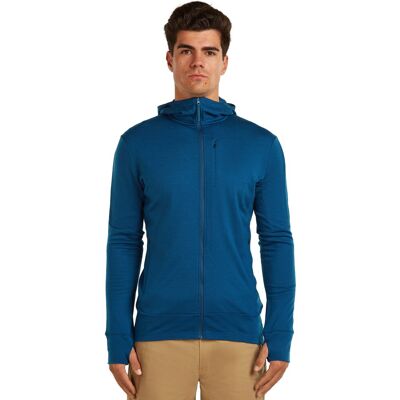 Icebreaker Forro Merino Outdoor 260 Quanum IV Hombre . Azul oscuro Icebreaker Forro Merino Outdoor 260 Quanum IV Hombre . Azul oscuro
