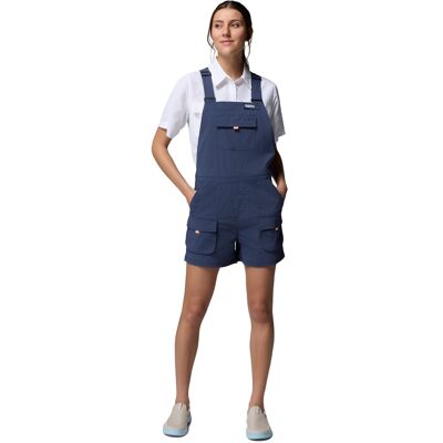 Columbia Pantalón corto de senderismo de mujer PFG Open Water™ Overall . (S) Azul oscuro Columbia Pantalón corto de senderismo de mujer PFG Open Water™ Overall . (S) Azul oscuro