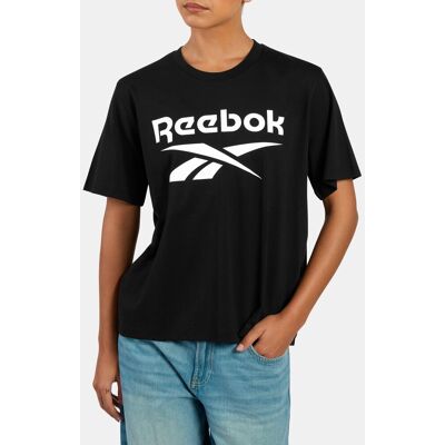 Reebok Camiseta de mujer Nova Big Logo Oversized . (XS) Negro Reebok Camiseta de mujer Nova Big Logo Oversized . (XS) Negro