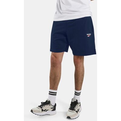 Reebok Pantalón corto de hombre ID Small Logo . Azul Reebok Pantalón corto de hombre ID Small Logo . Azul
