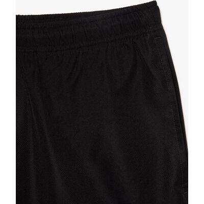 Lacoste Pantalón de hombre corto de tenis de tafetán de rombos ligero. (38) Negro Lacoste Pantalón de hombre corto de tenis de tafetán de rombos ligero. (38) Negro