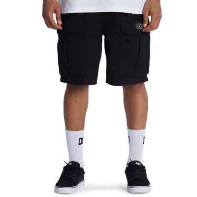 DC Shoes Pantalón corto Cargo de hombre Tundra 22" . (S) Negro DC Shoes Pantalón corto Cargo de hombre Tundra 22" . (S) Negro
