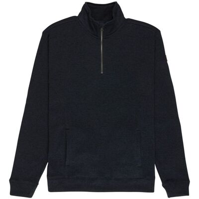 Quiksilver Forro polar de hombre Keller 1-4 Zip . (XS) Negro Quiksilver Forro polar de hombre Keller 1-4 Zip . (XS) Negro