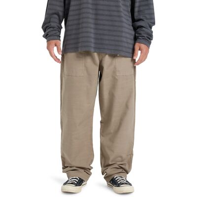 Quiksilver Pantalón de hombre Double Crown . (S) Natural Quiksilver Pantalón de hombre Double Crown . (S) Natural