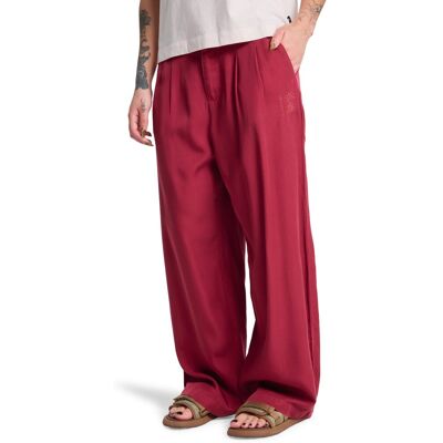 Quiksilver Pantalón de mujer Vista . (XL) Rojo Quiksilver Pantalón de mujer Vista . (XL) Rojo