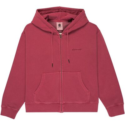 Element Sudadera de mujer Lowcase . (XS) Rojo Element Sudadera de mujer Lowcase . (XS) Rojo