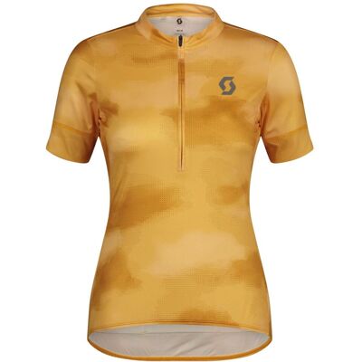 Scott Maillot de ciclismo de mujer ENDURANCE 10 SS . (L) Amarillo Scott Maillot de ciclismo de mujer ENDURANCE 10 SS . (L) Amarillo
