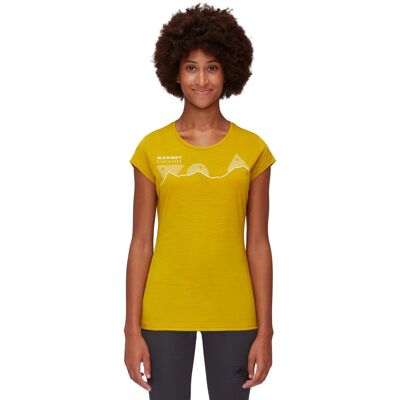 mammut Camiseta de mujer ALNASCA . (XS) Amarillo mammut Camiseta de mujer ALNASCA . (XS) Amarillo