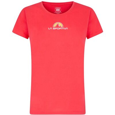Camiseta Orgánica Roja para Mujer La Sportiva - Deporte y Ocio Camiseta Orgánica Roja para Mujer La Sportiva - Deporte y Ocio