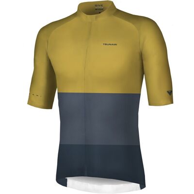 Tsunami Maillot de ciclismo de hombre Garona . (L) Mostaza Tsunami Maillot de ciclismo de hombre Garona . (L) Mostaza