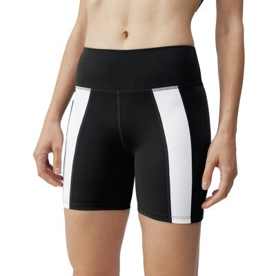 Born Pantalón corto de mujer Bindi Living Yoga. (XS) Negro / Blanco Born Pantalón corto de mujer Bindi Living Yoga. (XS) Negro / Blanco