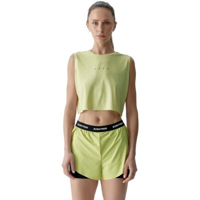 Born Camiseta deportiva de Mujer Nyx . (XL) Amarillo limón Born Camiseta deportiva de Mujer Nyx . (XL) Amarillo limón