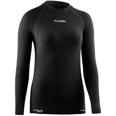Lurbel Camiseta de manga larga de outdoor de mujer Merino Long Sleeves W . (XS) Negro Lurbel Camiseta de manga larga de outdoor de mujer Merino Long Sleeves W . (XS) Negro