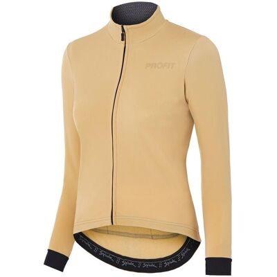 Spiuk Maillot de ciclismo mujer Profit Cold & Rain . (XL) Crema Spiuk Maillot de ciclismo mujer Profit Cold & Rain . (XL) Crema
