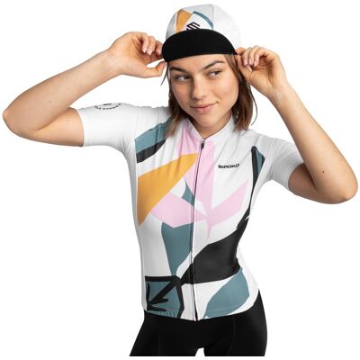 Siroko Maillot de manga corta mujer M2 . (S) Blanco Siroko Maillot de manga corta mujer M2 . (S) Blanco