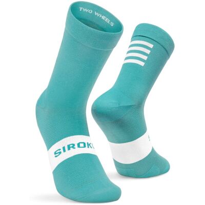 Siroko Calcetines de ciclismo S1 . (XL-XXL) Turquesa Siroko Calcetines de ciclismo S1 . (XL-XXL) Turquesa