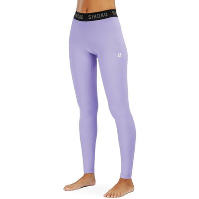 Siroko Boreal Lila Capa base térmica - Leggings Siroko Boreal Lila Capa base térmica - Leggings
