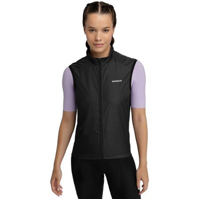 Siroko Chaleco cortavientos ciclismo mujer V1-W . (M) Negro Siroko Chaleco cortavientos ciclismo mujer V1-W . (M) Negro