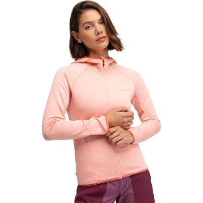 Siroko Chaqueta polar ligera capucha montaña mujer Ember . (XXS) Rosa Siroko Chaqueta polar ligera capucha montaña mujer Ember . (XXS) Rosa