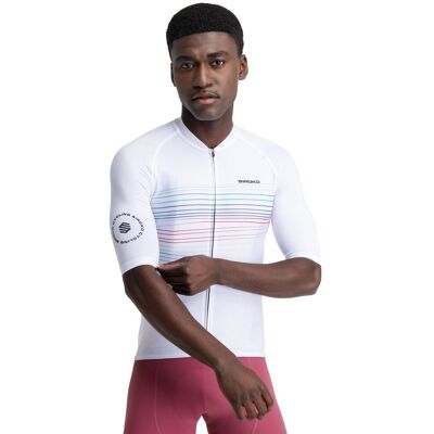 Siroko Maillot de manga corta hombre M2 . Blanco Siroko Maillot de manga corta hombre M2 . Blanco