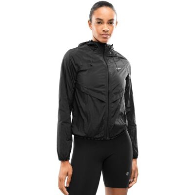 Siroko Chaqueta cortavientos running mujer Alia . (M) Negro Siroko Chaqueta cortavientos running mujer Alia . (M) Negro