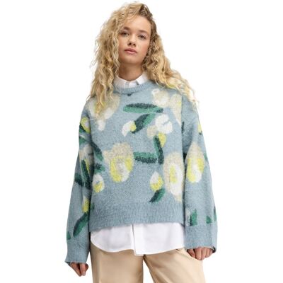 Siroko Jersey oversize punto mujer Mainau-W . (XS) Azul Siroko Jersey oversize punto mujer Mainau-W . (XS) Azul
