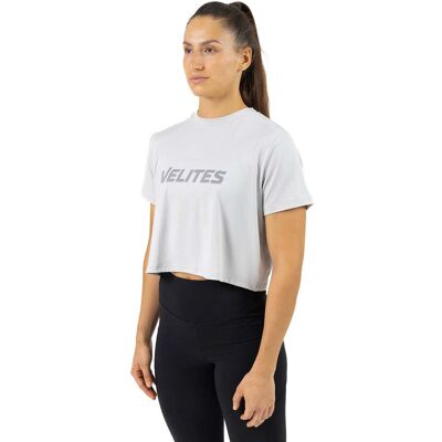 Velites Camiseta Crop Perfect Fit Cross Training mujer . (XXL) Gris Velites Camiseta Crop Perfect Fit Cross Training mujer . (XXL) Gris