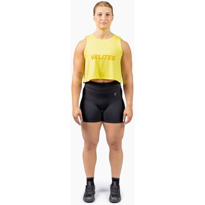 Velites Camiseta deportiva sin mangas mujer . (XS) Amarillo Velites Camiseta deportiva sin mangas mujer . (XS) Amarillo