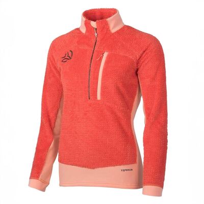 Ternua Camiseta de mujer Lofter 1-2 Zip W . (XL) Coral Ternua Camiseta de mujer Lofter 1-2 Zip W . (XL) Coral