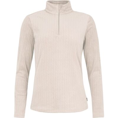 Protest Forro polar de esquí de mujer Gail 1-4 zip active . (XS) Blanco Protest Forro polar de esquí de mujer Gail 1-4 zip active . (XS) Blanco