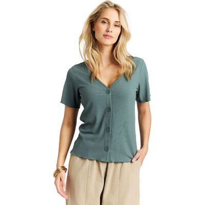 Protest Camiseta de mujer Oval . (S) Verde Protest Camiseta de mujer Oval . (S) Verde