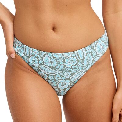 Roxy Braguita de bikini Hipster de mujer Wildside Paisley . (M) Verde Oliva Roxy Braguita de bikini Hipster de mujer Wildside Paisley . (M) Verde Oliva