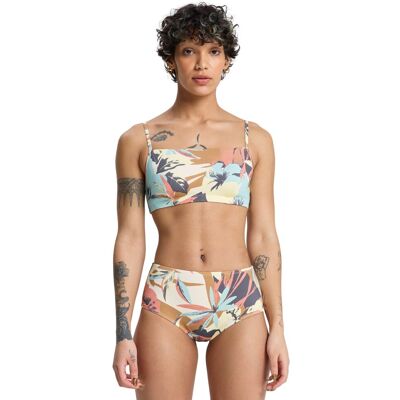 Quiksilver Braguita de bikini de cobertura completa de mujer Cobidji . (XS) Multicolor Quiksilver Braguita de bikini de cobertura completa de mujer Cobidji . (XS) Multicolor