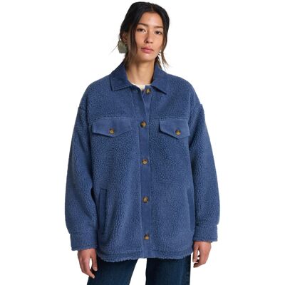 Billabong Chaqueta de mujer Coastal Waves . (XS) Azul Billabong Chaqueta de mujer Coastal Waves . (XS) Azul