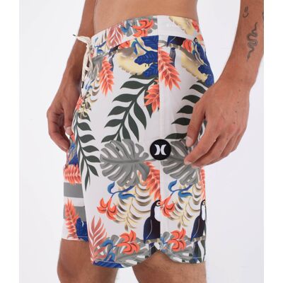 hurley Bañador bermuda de hombre Phntm Eco Block Party Engineered 18 . (XS-S) Blanco hurley Bañador bermuda de hombre Phntm Eco Block Party Engineered 18 . (XS-S) Blanco